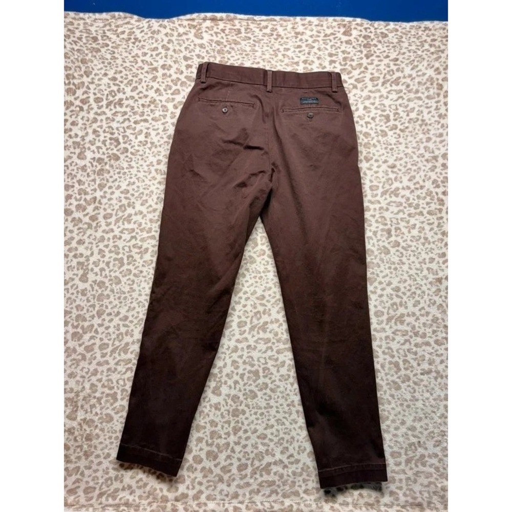Banana Republic Women's Slim Chino Pants - Brown, Size 30x30 - Picture 2 of 5